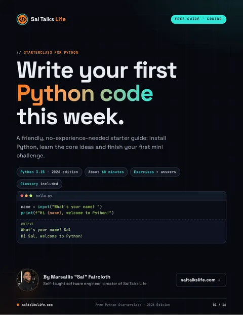 Cover of Python Starterclass